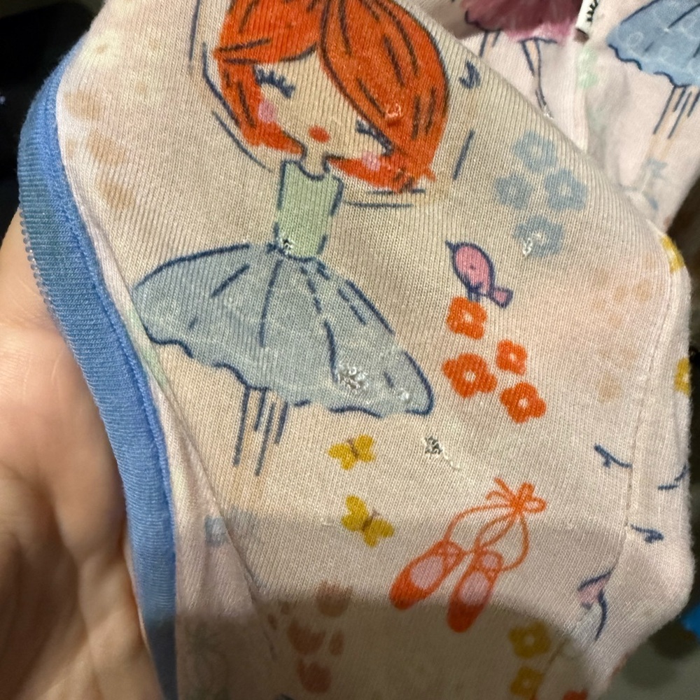 Little Sleepies Prima Ballerina Zippy Size 6-12 Month - Picture 6 of 9